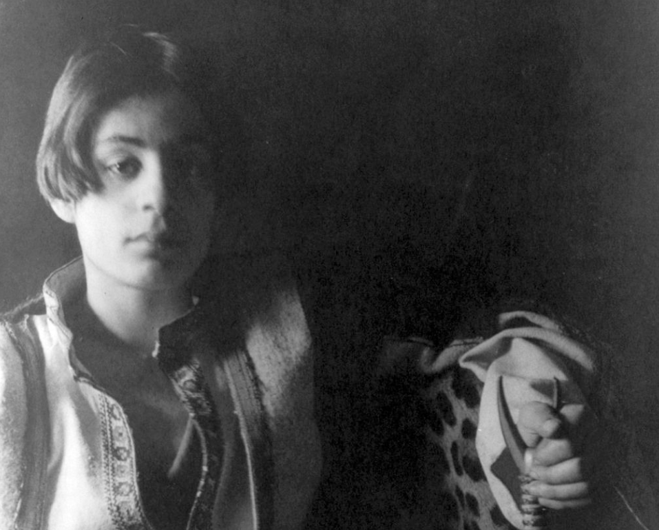 YOUNG POET: Kahlil Gibran in 1898